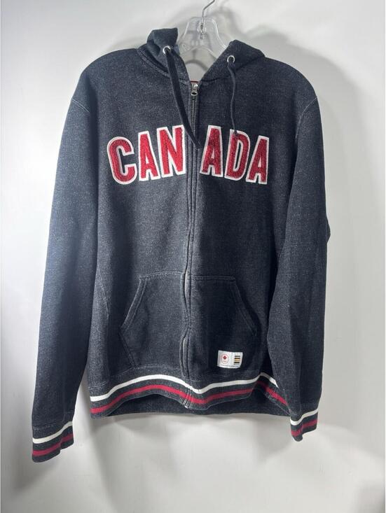 Other - Hudsons Bay Canada Men's L Olympic Hoodie Sweatshirt Grey